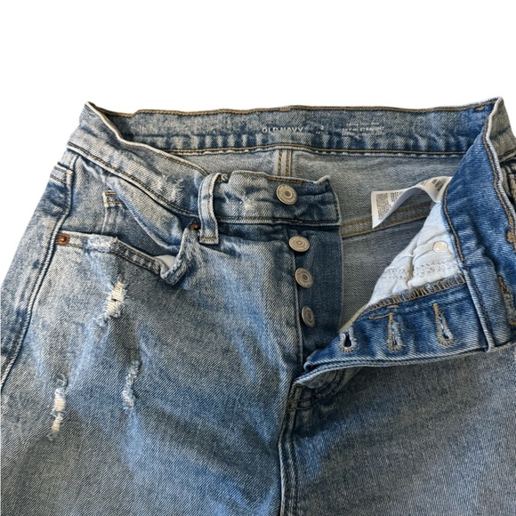 Old Navy Light Blue Button-Fly Jeans - Picture 1 of 6